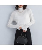 【ユナイテッドアローズ/UNITED ARROWS】のハイツイスト リブ タートルネック カットソー 2 OFF WHITE|ID: prp329100004695891 ipo3291000000034118731