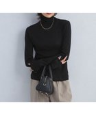 【ユナイテッドアローズ/UNITED ARROWS】のハイツイスト リブ タートルネック カットソー 2 BLACK|ID: prp329100004695891 ipo3291000000034118733