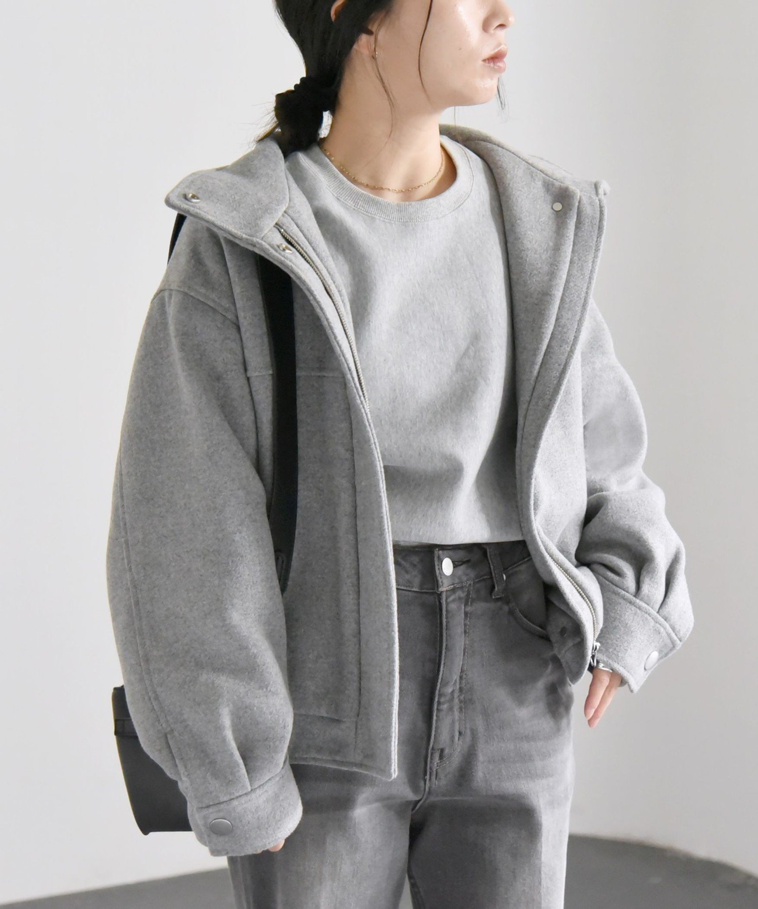 【シップス フォー ウィメン/SHIPS】のquaranciel メルトン スタンドカラー ジップ ブルゾン コート 人気、トレンドファッション・服の通販 founy(ファニー) 　ファッション　Fashion　レディースファッション　Fashion for Women　アウター　Coat / Outerwear Collection　コート・ロングコート・ピーコート　Long Coats, Peacoats & More　ブルゾンジャケット・スポーティアウター　Blouson Jackets　2024年　2024　2024-2025秋冬・A/W　Autumn/Winter 2024–25 AW24–25　インナー　Innerwear　コンパクト　Compact, Small Size　ジップ　Zip, Zipper　スタンド　Stand Collar, Upright Stand　デニム　Denim, Jeans Material　バランス　Balance, Style Balance　ブルゾン　Blouson, Bomber Jacket　ボトム　Bottoms, Lower Wear　メルトン　Melton, Heavy Wool　羽織　Haori, Light Jacket　軽量　Lightweight, Ultra Light　 other-1|ID: prp329100004695892 ipo3291000000033910430