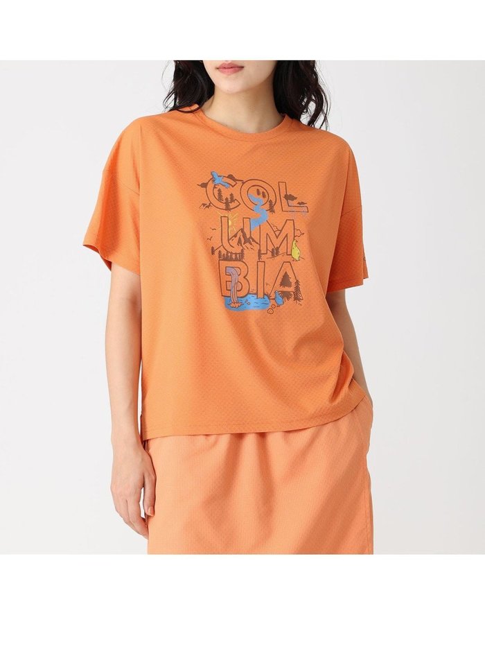 【コロンビア/Columbia】のColumbia/ ウィメンズローハイクオムニフリーズショートスリーブTシャツ /コロンビア インテリア・キッズ・メンズ・レディースファッション・服の通販 founy(ファニー) https://founy.com/ ファッション Fashion レディースファッション Fashion for Women トップス・カットソー Cut & Sew Tops シャツ・ブラウス・オフィスカジュアル Elegant Blouses & Button-Ups ロングTシャツ・Tシャツ Longline T-Shirts & Tees おすすめ Recommended / Our Picks アウトドア Outdoor Clothing グラフィック Graphic, Graphic Design トレンド Trend, Trending Now フィット Fit, Slim Fit フロント Front, Front Design メッシュ Mesh, Net Fabric モチーフ Motif, Design Theme リラックス Relax, Relaxed Fit 夏 Summer |ID: prp329100004695901 ipo3291000000033910509