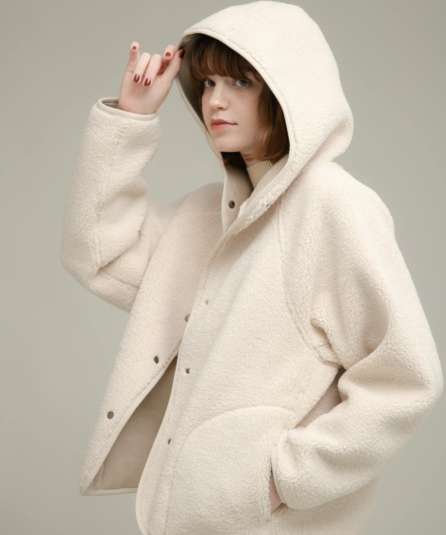 【サニーレーベル/Sonny Label / URBAN RESEARCH】のムートンリバーシブルフーディーコート インテリア・キッズ・メンズ・レディースファッション・服の通販 founy(ファニー) 　ファッション　Fashion　レディースファッション　Fashion for Women　アウター　Coat / Outerwear Collection　コート・ロングコート・ピーコート　Long Coats, Peacoats & More　2025年　2025　2025-2026秋冬・A/W　Autumn/Winter 2025–26 AW25–26　冬　Winter / This Winter　おすすめ　Recommended / Our Picks　タイトスカート　Pencil Skirt, Tight Skirt　バランス　Balance, Style Balance　ボトム　Bottoms, Lower Wear　ミドル　Middle Length, Mid Height　A/W・秋冬　Autumn/Winter　防寒　Cold Protection, Winter-Ready　IVOxBEG|ID: prp329100004695920 ipo3291000000034212427