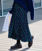 【ビームス ウイメン/BEAMS】のプリーツ ミックス スカート NAVY|ID: prp329100004695935 ipo3291000000033910896