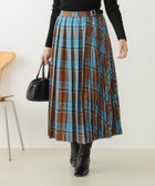 【ビームス ウイメン/BEAMS】のプリーツ ミックス スカート BROWN|ID: prp329100004695935 ipo3291000000033910898