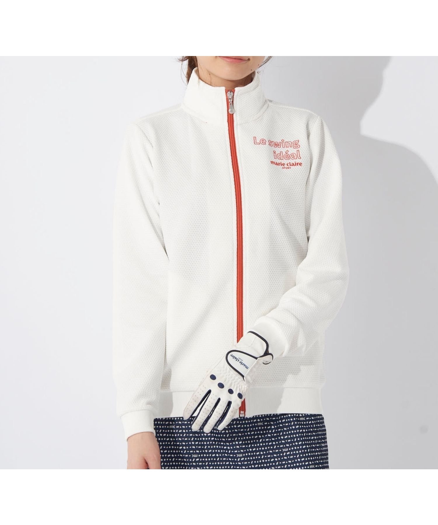 【フィラゴルフ/FILA GOLF】のmarie claire sport/TJ ブルゾン インテリア・キッズ・メンズ・レディースファッション・服の通販 founy(ファニー) 　ファッション　Fashion　レディースファッション　Fashion for Women　アウター　Coat / Outerwear Collection　ブルゾンジャケット・スポーティアウター　Blouson Jackets　シンプル　Simple, Minimal　ブルゾン　Blouson, Bomber Jacket　ワッフル　Waffle, Waffle Knit　WT|ID: prp329100004695938 ipo3291000000033910931
