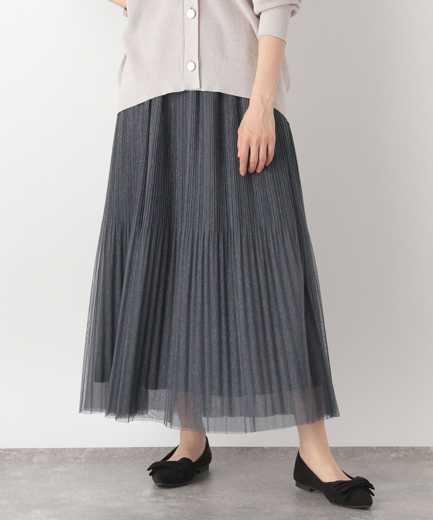【グローバルワーク/GLOBAL WORK】の2WAYラメチュールスカート/130908 インテリア・キッズ・メンズ・レディースファッション・服の通販 founy(ファニー) 　ファッション　Fashion　レディースファッション　Fashion for Women　スカート　Skirts　おすすめ　Recommended / Our Picks　シンプル　Simple, Minimal　チュール　Tulip, Tulip Motif　プリーツ　Pleats, Pleated　ペチコート　Petticoat, Underskirt　ランダム　Random, Irregular　リバーシブル　Reversible, Two-Sided　冬　Winter / This Winter　グレー18|ID: prp329100004695965 ipo3291000000033911115