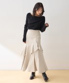 【イング/INGNI】のINGNI/BackレースUPアシメスリットSK ライトベージュ|ID: prp329100004695968 ipo3291000000033911134