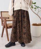 【フリークスストア/FREAK'S STORE】のレオパードボリュームスカート 25SS ブラウン|ID: prp329100004695971 ipo3291000000033911166