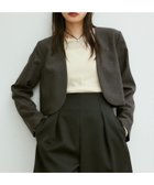 【ユナイテッドアローズ/UNITED ARROWS】のEMMEL REFINES EM ホットフィット ボレロ ジャケット DK.GRAY|ID: prp329100004695984 ipo3291000000033911270