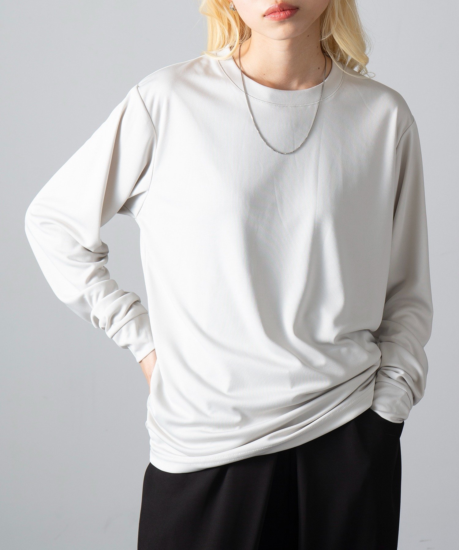 【セットアップセブン/SETUP7】のUnited Athle/4.4オンス ドライスムース ロングスリーブ Tシャツ ロンT 5709 インテリア・キッズ・メンズ・レディースファッション・服の通販 founy(ファニー) 　ファッション　Fashion　レディースファッション　Fashion for Women　トップス・カットソー　Cut & Sew Tops　シャツ・ブラウス・オフィスカジュアル　Elegant Blouses & Button-Ups　ロングTシャツ・Tシャツ　Longline T-Shirts & Tees　アンダー　Underwear Essentials　カーゴパンツ　Cargo Pants, Utility Pants　吸水　Absorbent, Quick-Dry　サングラス　Sunglasses, Shades　スキニー　Skinny, Slim Fit　スポーツ　Sports, Activewear　スリーブ　Sleeve, Long Sleeve / Short Sleeve　セットアップ　Set-Up, Coordinated Outfit　チェーン　Chain, Chain Strap　デニム　Denim, Jeans Material　トレンド　Trend, Trending Now　トレーナー　Sweatshirt, Trainer　定番　Standard, Basic Item　ネックレス　Necklace, Pendant Necklace　ミックス　Mix, Mixed Style　ロング　Long, Long-Length　ワーク　Workwear, Utility Style　再入荷　Restock / Back in Stock　おすすめ　Recommended / Our Picks　WHT|ID: prp329100004695991 ipo3291000000033998194