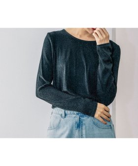【グローバルワーク/GLOBAL WORK】 Beauteeラメクループルオーバー長袖/115464人気、トレンドファッション・服の通販 founy(ファニー) ファッション Fashion レディースファッション Fashion for Women トップス・カットソー Cut & Sew Tops カジュアルプルオーバー・ニットトップス Pullovers & Knit Tops / Casual Pullovers インナー Innerwear ストレッチ Stretch, Stretchy Fabric デニム Denim, Jeans Material トレンド Trend, Trending Now バランス Balance, Style Balance ベーシック Basic, Essential エレガント 上品 Elegant 楽ちん Easy Fit, Comfortable 長袖 Long Sleeve, Full Sleeve |ID:prp329100004695995