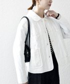 【シップス フォー ウィメン/SHIPS】のbon_meur 手洗い可能 中綿 エンブロ キルト コンパクト ジャケット オフホワイト|ID: prp329100004696012 ipo3291000000033911486