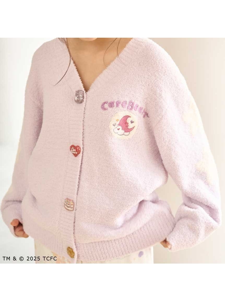 【スナイデル ホーム/SNIDEL HOME】の【Care Bears(TM)】カーディガン インテリア・キッズ・メンズ・レディースファッション・服の通販 founy(ファニー) 　ファッション　Fashion　レディースファッション　Fashion for Women　トップス・カットソー　Cut & Sew Tops　カーディガン・羽織り　Layered Style Cardigans　オレンジ　Orange　秋　Autumn　カラフル　Colorful Design　カーディガン　Cardigan, Knitwear　コラボ　Collaboration, Collab　ショート　Short, Short Length　ターバン　Turban, Headband　パジャマ　Pajamas, Sleepwear　モチーフ　Motif, Design Theme　ラベンダー　Lavender　リラックス　Relax, Relaxed Fit　ギフト プレゼント　Gift / Present　LAV[071]|ID: prp329100004696038 ipo3291000000033911733