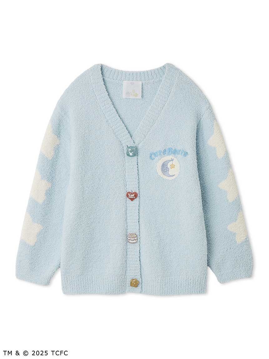 【スナイデル ホーム/SNIDEL HOME】の【Care Bears(TM)】カーディガン インテリア・キッズ・メンズ・レディースファッション・服の通販 founy(ファニー) 　ファッション　Fashion　レディースファッション　Fashion for Women　トップス・カットソー　Cut & Sew Tops　カーディガン・羽織り　Layered Style Cardigans　オレンジ　Orange　秋　Autumn　カラフル　Colorful Design　カーディガン　Cardigan, Knitwear　コラボ　Collaboration, Collab　ショート　Short, Short Length　ターバン　Turban, Headband　パジャマ　Pajamas, Sleepwear　モチーフ　Motif, Design Theme　ラベンダー　Lavender　リラックス　Relax, Relaxed Fit　ギフト プレゼント　Gift / Present　LBLU[081]|ID: prp329100004696038 ipo3291000000033911735