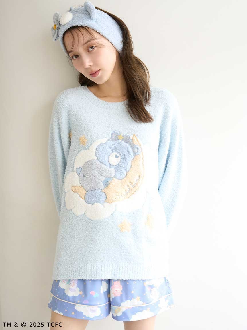 【スナイデル ホーム/SNIDEL HOME】の【Care Bears(TM)】プルオーバー インテリア・キッズ・メンズ・レディースファッション・服の通販 founy(ファニー) 　ファッション　Fashion　レディースファッション　Fashion for Women　トップス・カットソー　Cut & Sew Tops　カジュアルプルオーバー・ニットトップス　Pullovers & Knit Tops / Casual Pullovers　オレンジ　Orange　秋　Autumn　カラフル　Colorful Design　コラボ　Collaboration, Collab　ショート　Short, Short Length　スマート　Smart, Elegant　ターバン　Turban, Headband　パジャマ　Pajamas, Sleepwear　モチーフ　Motif, Design Theme　ラベンダー　Lavender　リラックス　Relax, Relaxed Fit　ギフト プレゼント　Gift / Present　LBLU[081]|ID: prp329100004696040 ipo3291000000034612795