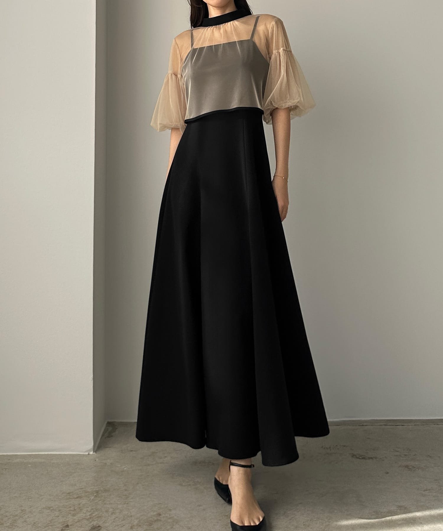 【ジュノア/JUNOAH】のLouere 2WAY半袖シアーボレロ+フレアキャミワンピースSET 人気、トレンドファッション・服の通販 founy(ファニー) 　ファッション　Fashion　レディースファッション　Fashion for Women　アウター　Coat / Outerwear Collection　ボレロ・ショート丈ジャケット / ドレス羽織りに　Boleros & Short Jackets　ワンピース　Dresses　キャミソールワンピース　Camisole Dresses　ボレロ　Bolero, Short Cardigan　半袖　Short Sleeve, Half Sleeve　 other-1|ID: prp329100004696048 ipo3291000000033911804