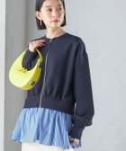 【シップス フォー ウィメン/SHIPS】の* 手洗い可能 3WAY ペプラム ジップ ブルゾン 24SS ネイビー|ID: prp329100004696067 ipo3291000000033912006