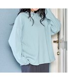 【コーエン/COEN】のリピロンT / ワイドリブロングスリーブTシャツ 人気、トレンドファッション・服の通販 founy(ファニー) ファッション Fashion レディースファッション Fashion for Women トップス・カットソー Cut & Sew Tops シャツ・ブラウス・オフィスカジュアル Elegant Blouses & Button-Ups ロングTシャツ・Tシャツ Longline T-Shirts & Tees カーディガン Cardigan, Knitwear シンプル Simple, Minimal ジャケット Jacket, Outerwear トレンド Trend, Trending Now 定番 Standard, Basic Item 人気 Popular, Best Seller ハイネック High Neck, Mock Neck ワイドリブ Wide Rib, Wide Ribbed Knit おすすめ Recommended / Our Picks thumbnail LT.BLUE|ID: prp329100004696071 ipo3291000000034632635