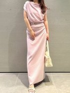【リリーブラウン/Lily Brown】のベルト付きドレープニットワンピース 人気、トレンドファッション・服の通販 founy(ファニー) ファッション Fashion レディースファッション Fashion for Women ワンピース Dresses ニットワンピース Knit Dresses ベルト&ウエストマーク Belts & Waist Accessories エレガント 上品 Elegant ギャザー Gathered, Ruffled シルク Silk, 100% Silk ドレープ Drape, Draping Fabric フォーマル Formal, Dressy thumbnail PNK[066]|ID: prp329100004696090 ipo3291000000033912156