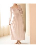 【スナイデル ホーム/SNIDEL HOME】のシルキーフリースワンピース 人気、トレンドファッション・服の通販 founy(ファニー) ファッション Fashion レディースファッション Fashion for Women ワンピース Dresses なめらか Smooth, Silky Texture ギャザー Gathered, Ruffled レース Lace, Lace Fabric ロング Long, Long-Length エレガント 上品 Elegant 長袖 Long Sleeve, Full Sleeve thumbnail PNK[066]|ID: prp329100004696092 ipo3291000000033912165