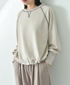 【インタープラネット/INTERPLANET】のカットジョーゼット配色ステッチ袖リブプルオーバー 人気、トレンドファッション・服の通販 founy(ファニー) ファッション Fashion レディースファッション Fashion for Women トップス・カットソー Cut & Sew Tops カジュアルプルオーバー・ニットトップス Pullovers & Knit Tops / Casual Pullovers ジョーゼット Georgette, Semi-Sheer Fabric フォルム Silhouette, Form フロント Front, Front Design ベーシック Basic, Essential thumbnail ライトグレー|ID: prp329100004696099 ipo3291000000033912284