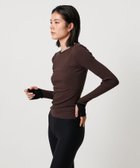 【ユナイテッドアローズ/UNITED ARROWS】のTO UNITED ARROWS リブ ロングスリーブ カットソー 人気、トレンドファッション・服の通販 founy(ファニー) ファッション Fashion レディースファッション Fashion for Women トップス・カットソー Cut & Sew Tops カットソー・ベーシックTシャツ Cut-and-Sewn Tops / Stretch Tees & Basics インナー Innerwear カットソー Cut and Sewn Top スリーブ Sleeve, Long Sleeve / Short Sleeve ベスト Vest, Waistcoat ヨガ Yoga, Yoga Wear ロング Long, Long-Length おすすめ Recommended / Our Picks thumbnail DK.BROWN|ID: prp329100004696115 ipo3291000000033912418