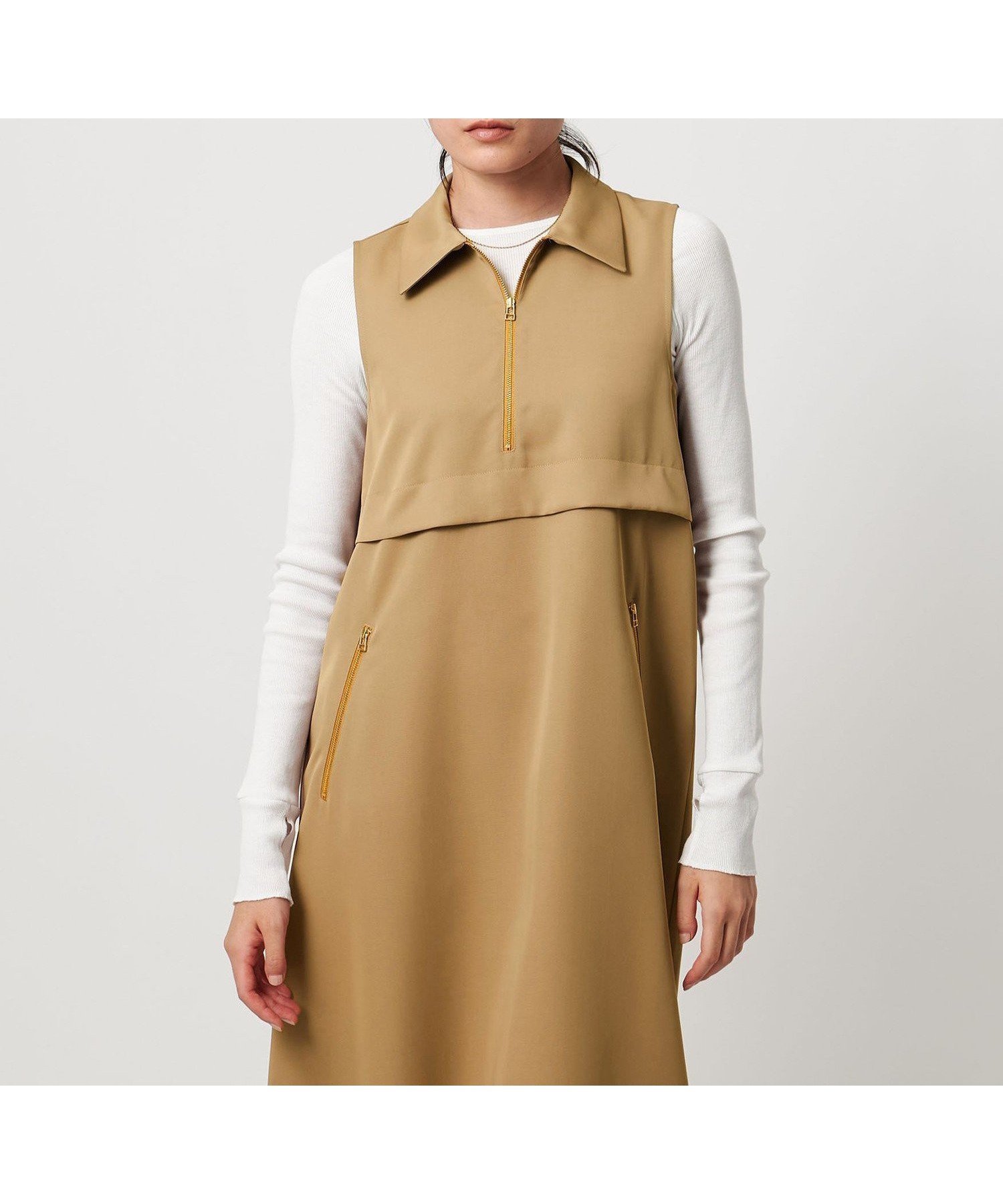 【ユナイテッドアローズ/UNITED ARROWS】のTO UNITED ARROWS リブ ロングスリーブ カットソー インテリア・キッズ・メンズ・レディースファッション・服の通販 founy(ファニー) 　ファッション　Fashion　レディースファッション　Fashion for Women　トップス・カットソー　Cut & Sew Tops　カットソー・ベーシックTシャツ　Cut-and-Sewn Tops / Stretch Tees & Basics　インナー　Innerwear　カットソー　Cut and Sewn Top　スリーブ　Sleeve, Long Sleeve / Short Sleeve　ベスト　Vest, Waistcoat　ヨガ　Yoga, Yoga Wear　ロング　Long, Long-Length　おすすめ　Recommended / Our Picks　OFF WHITE|ID: prp329100004696115 ipo3291000000033912420