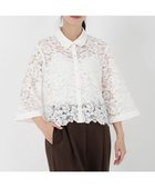 【ストロベリーフィールズ/STRAWBERRY FIELDS】の起毛レースシャツ 人気、トレンドファッション・服の通販 founy(ファニー) ファッション Fashion レディースファッション Fashion for Women トップス・カットソー Cut & Sew Tops シャツ・ブラウス・オフィスカジュアル Elegant Blouses & Button-Ups レース Lace, Lace Fabric thumbnail オフホワイト|ID: prp329100004696136 ipo3291000000033912619