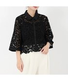 【ストロベリーフィールズ/STRAWBERRY FIELDS】の起毛レースシャツ 人気、トレンドファッション・服の通販 founy(ファニー) ファッション Fashion レディースファッション Fashion for Women トップス・カットソー Cut & Sew Tops シャツ・ブラウス・オフィスカジュアル Elegant Blouses & Button-Ups レース Lace, Lace Fabric thumbnail ブラック2|ID: prp329100004696136 ipo3291000000033912620