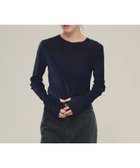【ジーナシス/JEANASiS】のSheer Velour Pullover 人気、トレンドファッション・服の通販 founy(ファニー) ファッション Fashion レディースファッション Fashion for Women トップス・カットソー Cut & Sew Tops カジュアルプルオーバー・ニットトップス Pullovers & Knit Tops / Casual Pullovers ベロアトップス Velour Tops / Velvet-Look Items おすすめ Recommended / Our Picks インナー Innerwear シンプル Simple, Minimal スラックス Slacks, Dress Pants デニム Denim, Jeans Material ビスチェ Bustier, Corset Top ベロア Velour, Soft Velvet ボトム Bottoms, Lower Wear メッシュ Mesh, Net Fabric 無地 Plain, Solid Color A/W・秋冬 Autumn/Winter thumbnail ネイビー|ID: prp329100004696211 ipo3291000000033913207