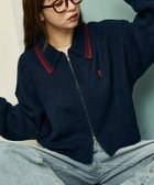 【フリークスストア/FREAK'S STORE】の襟ライン入り ドライバーズニット 限定展開 25AW ネイビー|ID: prp329100004696287 ipo3291000000034595958