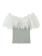 【スナイデル/SNIDEL】のレースドッキングニットプルオーバー 人気、トレンドファッション・服の通販 founy(ファニー) ファッション Fashion レディースファッション Fashion for Women トップス・カットソー Cut & Sew Tops ニット Knit Tops & Sweaters カジュアルプルオーバー・ニットトップス Pullovers & Knit Tops / Casual Pullovers ウェーブ Wavy Pattern エレガント 上品 Elegant クラシカル Classical, Vintage-Inspired ストレッチ Stretch, Stretchy Fabric ストレート Straight, Straight Cut チュール Tulip, Tulip Motif デニム Denim, Jeans Material トレンド Trend, Trending Now ドッキング Docking, Mixed Material フィット Fit, Slim Fit フロント Front, Front Design ボトム Bottoms, Lower Wear リブニット Rib Knit, Ribbed Knit レース Lace, Lace Fabric ロマンティック Romantic, Feminine Style ワイド Wide, Wide Fit おすすめ Recommended / Our Picks thumbnail MNT[021]|ID: prp329100004696315 ipo3291000000033914267