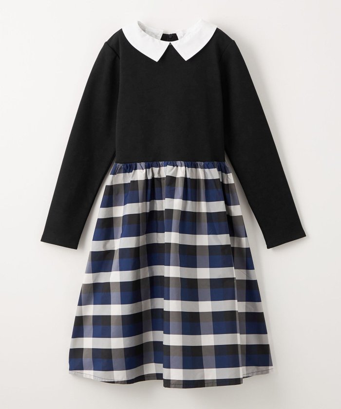 【ユナイテッドアローズ/UNITED ARROWS / KIDS】のTJ ポンチ*チェックタフタ 襟付きワンピース 140cm-160cm インテリア・キッズ・メンズ・レディースファッション・服の通販 founy(ファニー) https://founy.com/ ファッション Fashion キッズファッション Fashion for Kids ワンピース Dresses オケージョン Occasion Wear 春 Spring カットソー Cut and Sewn Top ギャザー Gathered, Ruffled シューズ Shoes, Footwear タフタ Taffeta, Structured Fabric チェック Check, Plaid, Tartan バレエ Ballet, Ballet Style フォーマル Formal, Dressy フレア Flare, Flared アウトレット Outlet / Clearance 2024年 2024 2024春夏・S/S Spring/Summer 2024 SS24 エレガント 上品 Elegant セレモニー Ceremony 入学式 Entrance Ceremony 卒業式 Graduation Ceremony |ID: prp329100004696356 ipo3291000000034123506