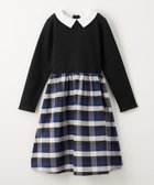 【ユナイテッドアローズ/UNITED ARROWS / KIDS】のTJ ポンチ*チェックタフタ 襟付きワンピース 140cm-160cm NAVY|ID: prp329100004696356 ipo3291000000034123507