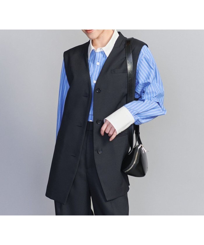 【ユナイテッドアローズ/UNITED ARROWS】のリネンライク ベスト インテリア・キッズ・メンズ・レディースファッション・服の通販 founy(ファニー) https://founy.com/ ファッション Fashion レディースファッション Fashion for Women アウター Coat / Outerwear Collection トップス・カットソー Cut & Sew Tops ベスト&ジレ / 重ね着スタイル Vests & Gilets インナー Innerwear シンプル Simple, Minimal ジャケット Jacket, Outerwear セットアップ Set-Up, Coordinated Outfit ツイード Twill, Twill Weave 定番 Standard, Basic Item 人気 Popular, Best Seller フラップ Flap, Flap Pocket ベスト Vest, Waistcoat ポケット Pocket, Pocket Detail マニッシュ Mannish, Boyish おすすめ Recommended / Our Picks セレモニー Ceremony |ID: prp329100004696370 ipo3291000000033914662