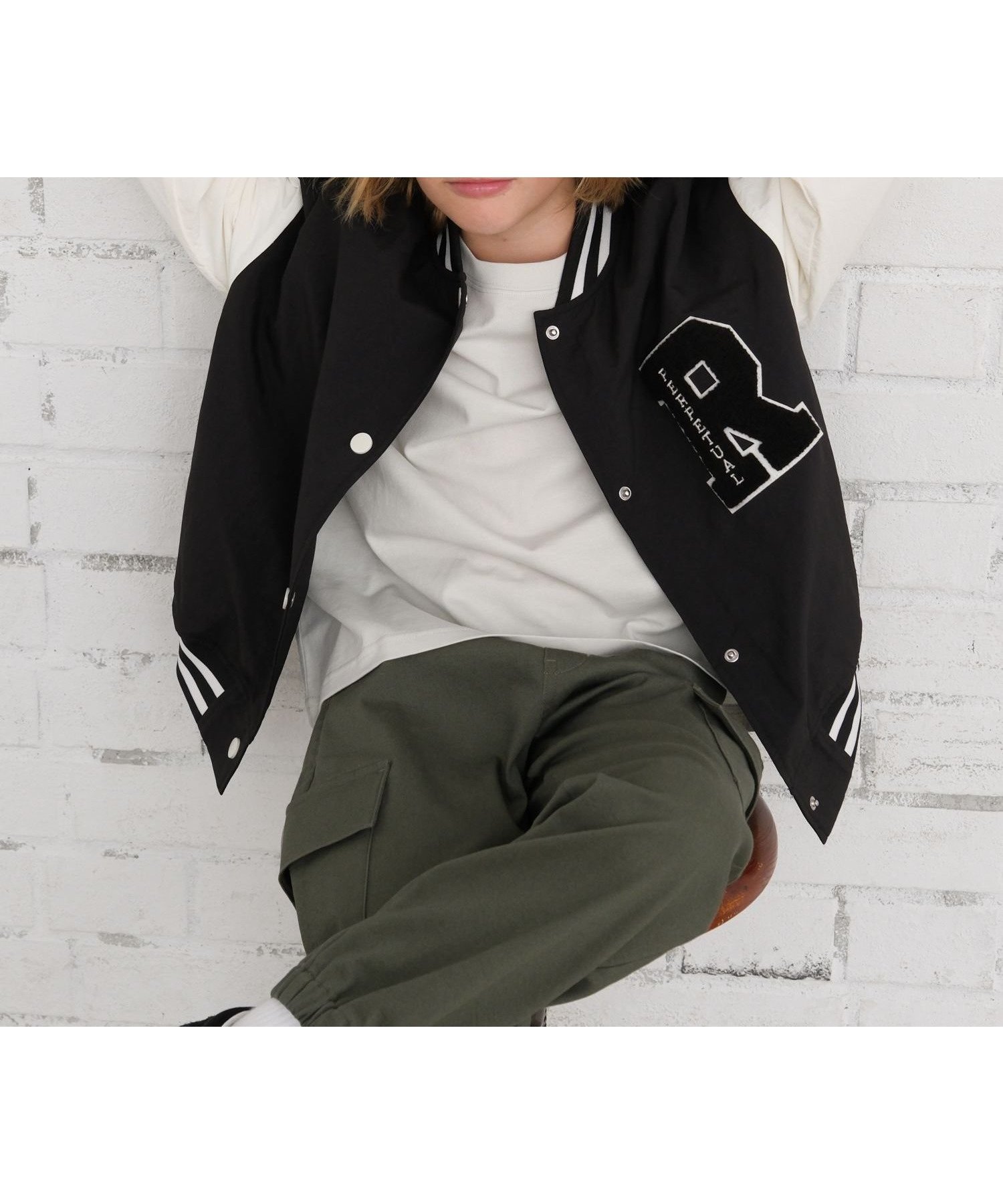 【グローバルワーク/GLOBAL WORK / KIDS】の洗える撥水スタジャン/キッズ/577755 インテリア・キッズ・メンズ・レディースファッション・服の通販 founy(ファニー) 　ファッション　Fashion　キッズファッション　Fashion for Kids　おすすめ　Recommended / Our Picks　ボトム　Bottoms, Lower Wear　ポケット　Pocket, Pocket Detail　人気　Popular, Best Seller　洗える　Machine Washable　ブラック09|ID: prp329100004696385 ipo3291000000034580985