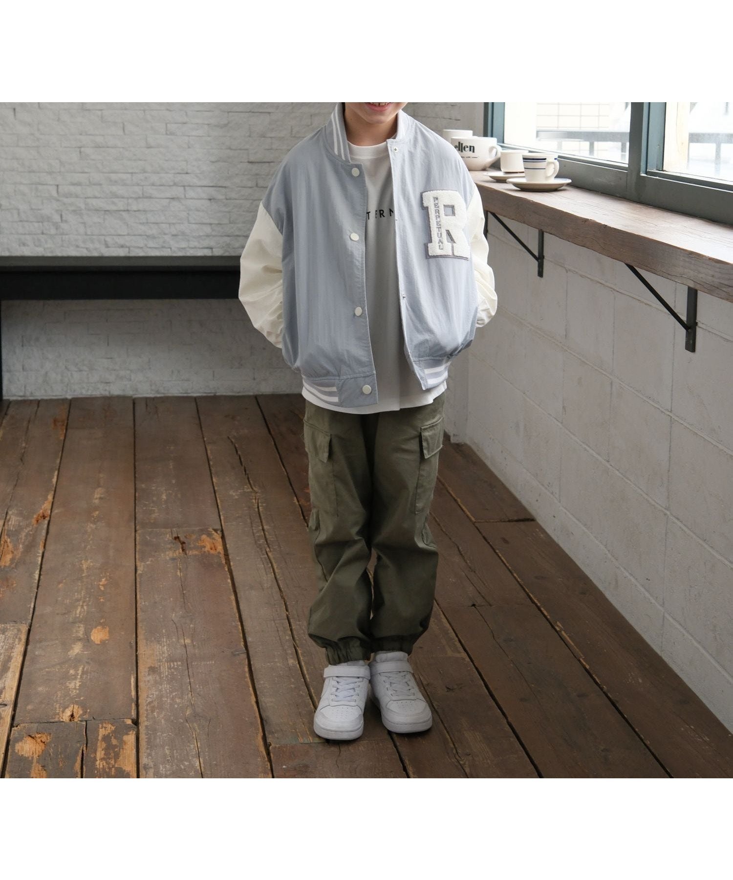 【グローバルワーク/GLOBAL WORK / KIDS】の洗える撥水スタジャン/キッズ/577755 インテリア・キッズ・メンズ・レディースファッション・服の通販 founy(ファニー) 　ファッション　Fashion　キッズファッション　Fashion for Kids　おすすめ　Recommended / Our Picks　ボトム　Bottoms, Lower Wear　ポケット　Pocket, Pocket Detail　人気　Popular, Best Seller　洗える　Machine Washable　サックス81|ID: prp329100004696385 ipo3291000000034580987