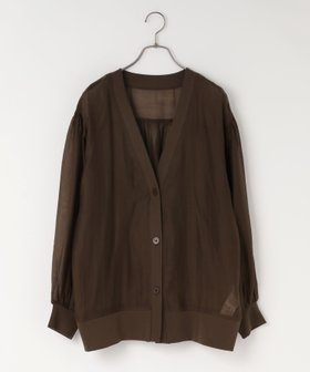 【ローリーズファーム/LOWRYS FARM】 シアーシャツカーディガンLS人気、トレンドファッション・服の通販 founy(ファニー) ファッション Fashion レディースファッション Fashion for Women トップス・カットソー Cut & Sew Tops カーディガン・羽織り Layered Style Cardigans シャツ・ブラウス・オフィスカジュアル Elegant Blouses & Button-Ups カーディガン Cardigan, Knitwear シアー Sheer, See-Through ショート Short, Short Length タンク Tank Top, Sleeveless Top デニム Denim, Jeans Material |ID:prp329100004696406
