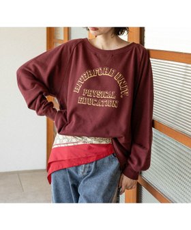 【ニコアンド/niko and】のボートネックカレッジプルオーバー 人気、トレンドファッション・服の通販 founy(ファニー) ファッション Fashion レディースファッション Fashion for Women トップス・カットソー Cut & Sew Tops カジュアルプルオーバー・ニットトップス Pullovers & Knit Tops / Casual Pullovers おすすめ Recommended / Our Picks スウェット / スエット Sweatshirt, Sweatwear ストライプ Stripe, Striped Pattern スラックス Slacks, Dress Pants スリーブ Sleeve, Long Sleeve / Short Sleeve チェック Check, Plaid, Tartan デコルテ Décolleté, Neckline ボトム Bottoms, Lower Wear リラックス Relax, Relaxed Fit ロング Long, Long-Length エレガント 上品 Elegant 無地 Plain, Solid Color |ID:prp329100004696415