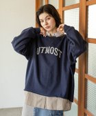 【ニコアンド/niko and】のボートネックカレッジプルオーバー 人気、トレンドファッション・服の通販 founy(ファニー) ファッション Fashion レディースファッション Fashion for Women トップス・カットソー Cut & Sew Tops カジュアルプルオーバー・ニットトップス Pullovers & Knit Tops / Casual Pullovers おすすめ Recommended / Our Picks スウェット / スエット Sweatshirt, Sweatwear ストライプ Stripe, Striped Pattern スラックス Slacks, Dress Pants スリーブ Sleeve, Long Sleeve / Short Sleeve チェック Check, Plaid, Tartan デコルテ Décolleté, Neckline ボトム Bottoms, Lower Wear リラックス Relax, Relaxed Fit ロング Long, Long-Length エレガント 上品 Elegant 無地 Plain, Solid Color thumbnail ネイビー|ID: prp329100004696415 ipo3291000000034001991