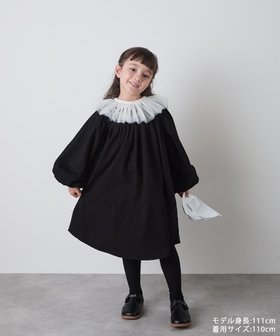 【リジェール/riziere / KIDS】の選べる4色フランネルバルーンスリーブワンピース 人気、トレンドファッション・服の通販 founy(ファニー) ファッション Fashion キッズファッション Fashion for Kids ワンピース Dresses インナー Innerwear シンプル Simple, Minimal タートルネック Turtleneck, High Neck ドット Polka Dot, Dot Pattern ベスト Vest, Waistcoat ベーシック Basic, Essential ポケット Pocket, Pocket Detail 今季 This Season, Current Season 無地 Plain, Solid Color |ID:prp329100004696440