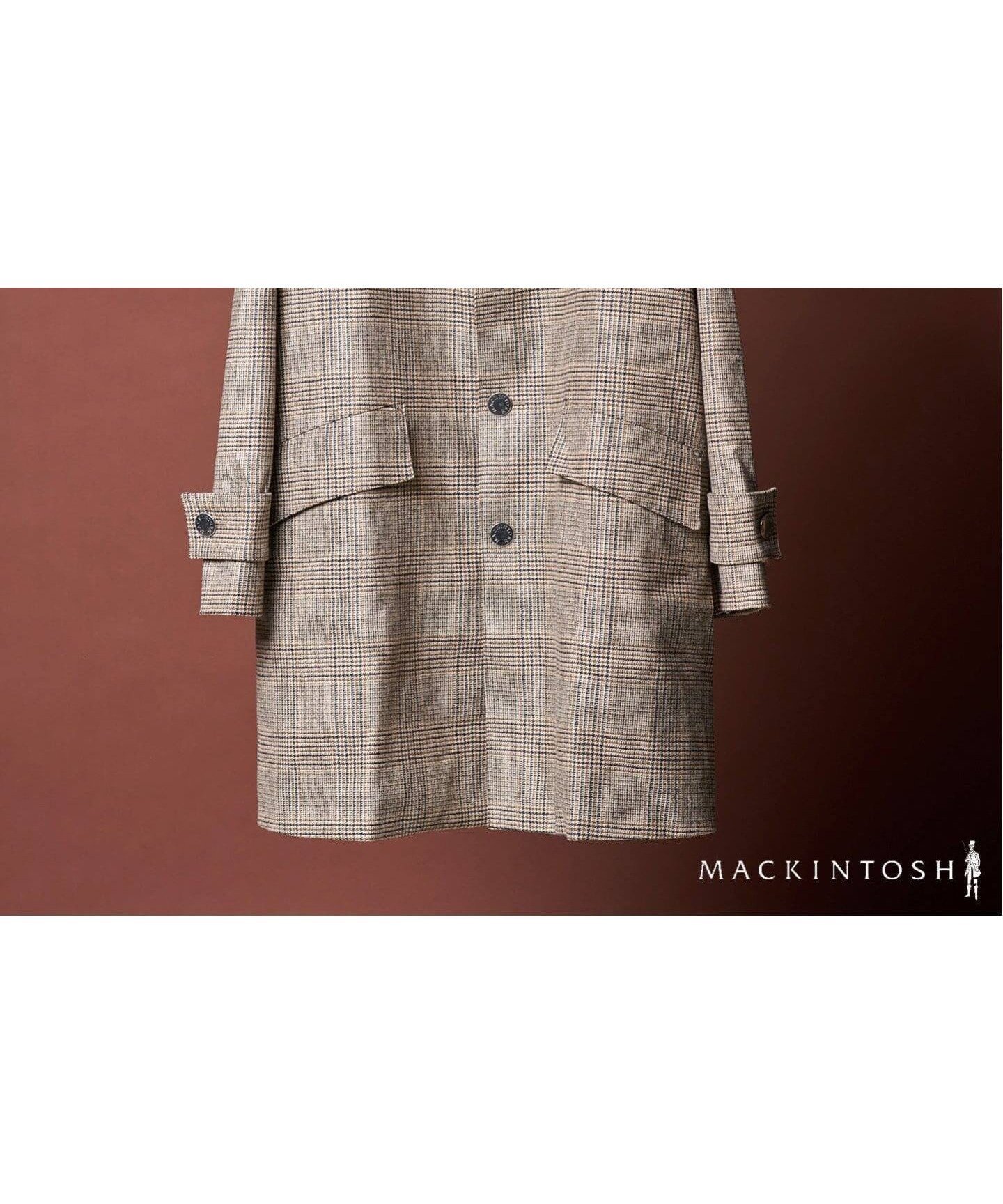 【エディフィス/EDIFICE / MEN】のMACKINTOSH(マッキントッシュ) 別注 HUMBIE/ハンビー SL グレンチェック 人気、トレンドファッション・服の通販 founy(ファニー) 　ファッション　Fashion　メンズファッション　Fashion for Men　クラシック　Classic, Timeless Style　シルバー　Silver, Metallic Silver　スリム　Slim, Slim Fit　チェック　Check, Plaid, Tartan　ドット　Polka Dot, Dot Pattern　パターン　Pattern, Design Print　ビジネス 仕事 通勤　Business / Work / Commuting　ファブリック　Fabric, Textile　モダン　Modern, Contemporary　ラグジュアリー　Luxury, Elegant　ワーク　Workwear, Utility Style　エレガント 上品　Elegant　別注　Limited Edition, Custom Order　 other-1|ID: prp329100004696453 ipo3291000000033915299