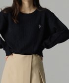 【ラナン/Ranan】の【U.S. POLO ASSN.】ワンポイントケーブルニット ネイビー|ID: prp329100004696469 ipo3291000000034065258
