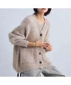 【ユナイテッドアローズ/UNITED ARROWS】のアルパカシャギー Vネックカーディガン BEIGE|ID: prp329100004696664 ipo3291000000033950933