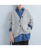 【ユナイテッドアローズ/UNITED ARROWS】のアルパカシャギー Vネックカーディガン LT.GRAY|ID: prp329100004696664 ipo3291000000033950938