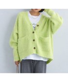 【ユナイテッドアローズ/UNITED ARROWS】のアルパカシャギー Vネックカーディガン LIME|ID: prp329100004696664 ipo3291000000033950940