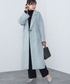 【ビームス ウイメン/BEAMS】のベルト付き ロングチェスターコート MINT|ID: prp329100004697168 ipo3291000000033919722