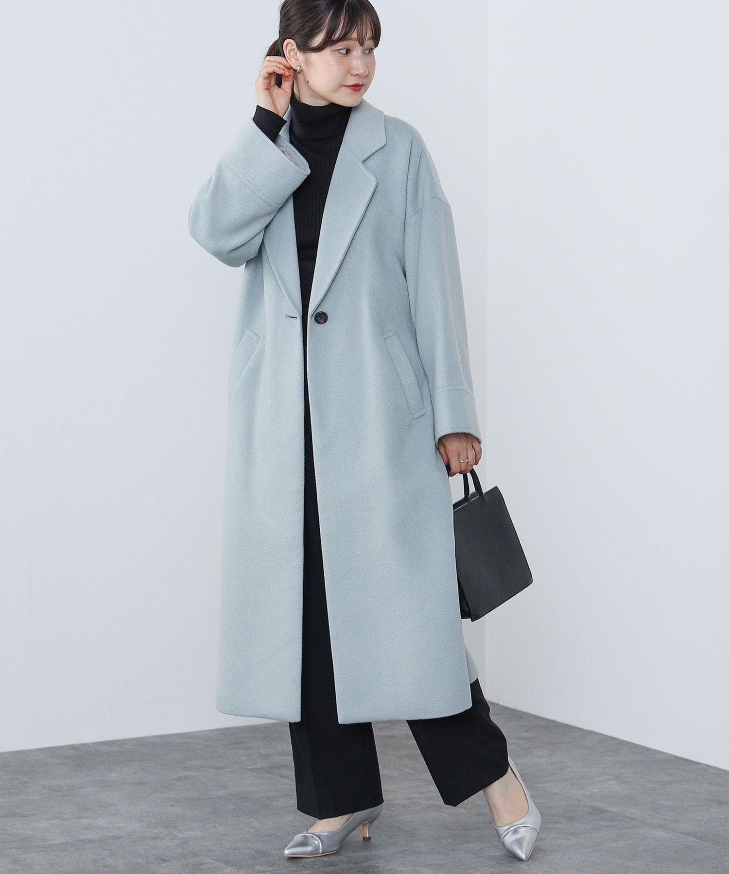 【ビームス ウイメン/BEAMS】のベルト付き ロングチェスターコート インテリア・キッズ・メンズ・レディースファッション・服の通販 founy(ファニー) 　ファッション　Fashion　レディースファッション　Fashion for Women　アウター　Coat / Outerwear Collection　コート・ロングコート・ピーコート　Long Coats, Peacoats & More　チェスターコート・ロング丈アウター　Chester Coats / Chesterfield Long Coats　ベルト&ウエストマーク　Belts & Waist Accessories　チェスターコート　Chester Coat, Long Coat　エレガント 上品　Elegant　MINT|ID: prp329100004697168 ipo3291000000033919722