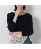 【ラコレ/LAKOLE】のシアーベロア長袖T 人気、トレンドファッション・服の通販 founy(ファニー) ファッション Fashion レディースファッション Fashion for Women トップス・カットソー Cut & Sew Tops ベロアトップス Velour Tops / Velvet-Look Items インナー Innerwear サロペット Overalls, Salopette シアー Sheer, See-Through ベロア Velour, Soft Velvet ベーシック Basic, Essential 羽織 Haori, Light Jacket 長袖 Long Sleeve, Full Sleeve thumbnail ネイビー|ID: prp329100004697180 ipo3291000000034651768