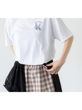 【テチチ/Te chichi】の前後エンブロイダリーTシャツ 人気、トレンドファッション・服の通販 founy(ファニー) ファッション Fashion レディースファッション Fashion for Women トップス・カットソー Cut & Sew Tops シャツ・ブラウス・オフィスカジュアル Elegant Blouses & Button-Ups ロングTシャツ・Tシャツ Longline T-Shirts & Tees エンブロイダリー Embroidery Design シンプル Simple, Minimal 定番 Standard, Basic Item |ID:prp329100004697194