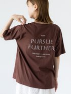【テチチ/Te chichi】の前後エンブロイダリーTシャツ 人気、トレンドファッション・服の通販 founy(ファニー) ファッション Fashion レディースファッション Fashion for Women トップス・カットソー Cut & Sew Tops シャツ・ブラウス・オフィスカジュアル Elegant Blouses & Button-Ups ロングTシャツ・Tシャツ Longline T-Shirts & Tees エンブロイダリー Embroidery Design シンプル Simple, Minimal 定番 Standard, Basic Item thumbnail ブラウン|ID: prp329100004697194 ipo3291000000033920023
